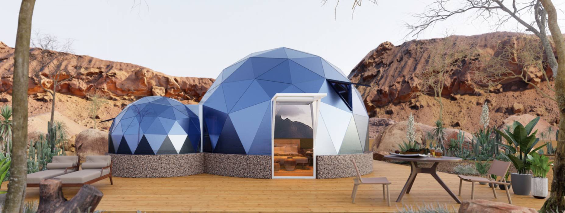 梅列区球形智能光伏玻璃星空房